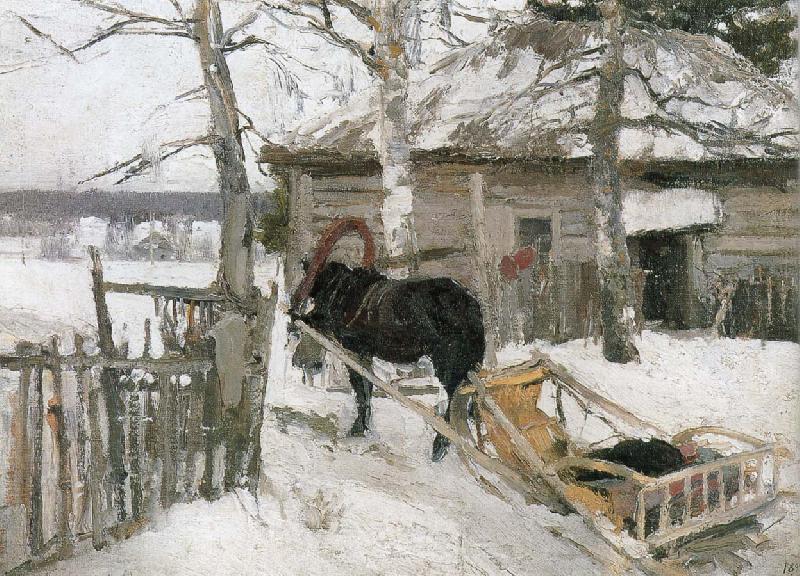 Konstantin Korovin Nvgechangjia oil painting image